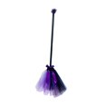 thumbnail image 2 of Escoba de bruja de Halloween, palos voladores de mago, escobas para niños para mascarada violeta, 2 of 9