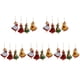 thumbnail image 1 of Adornos navideños de madera con forma de ángel. Adornos rústicos de estilo granja con forma de ángel. Adornos para colgar en el árbol de Navidad para decorar el hogar en Navidad., 1 of 7
