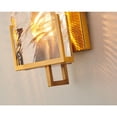 thumbnail image 3 of Bethel International Wall Sconce Gold Metal & Crystal, 3 of 5