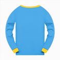 thumbnail image 6 of TOWED22 Cute Baby Girl Clothes Long Sleeve Print Sweatshirt Top and Pants Set Toddler Girl Fall Outfits Size:4-5 Y,Color:Sky Blue, 6 of 6