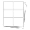 90 Shipping Labels 4 x 3 1/3 inches Mailing Address Blank White Self Adhesive for Laser Inkjet Printer 4 x 3.33, Label size: 4â€ x 3 1/3â€ By EcoSwift
