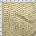 thumbnail image 4 of oneOone Silk Tabby Dark Mustard Fabric Asian Ikat Sewing Fabric By The Yard Printed Diy Clothing Sewing Supplies 42 Inch Wide, 4 of 4