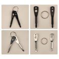 thumbnail image 4 of 2 piezas llavero destornillador herramienta 4 en 1 punta de destornillador con llave Phillips ranurada y hexagonal regalos para hombres padre papá marido novio, 4 of 7