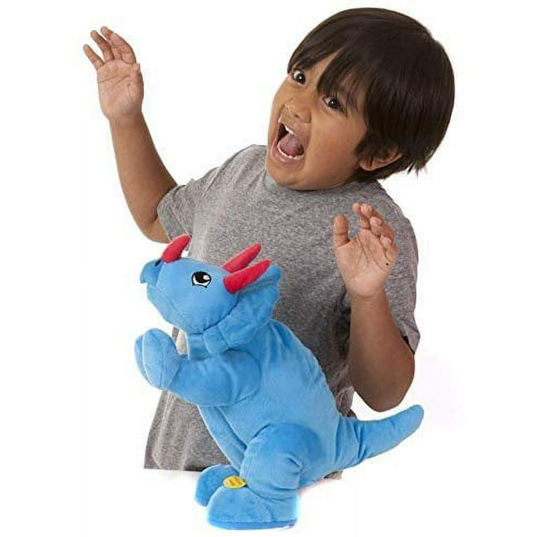 Ryan s World Ryan s Roaring Dinosaur Plush Figure Triceratops