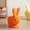 Orange, variant on KPIBEST Cartoon Rabbit Stool Footstool Children Rolling Cute Chair