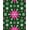 Green, Pattern 1, variant on ODIKA 2x3 Machine Washable Non-Slip Area Rug, Sparkly Sequin Holiday Tree Skirt with Glittery Festive Snowflake Design High Traffic Rug, Green, 652746