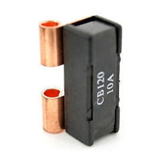 10A Type 2 Circuit Breaker, 10 Amp Auto Reset, Fuse-Clip 3AG AGC SFE, CB120-10