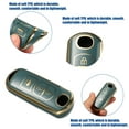 thumbnail image 3 of Cubierta de mando a distancia de entrada sin llave de 3 botones de TPU para Mazda 2 3 6 CX3 CX4 CX5 CX7 CX9 azul, 3 of 7