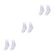 thumbnail image 3 of Wosthever 2 pares de calcetines de compresión de amplia aplicación para deportes y diario calcetines blancos S/M Type1 NO1, 3 of 6