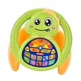 thumbnail image 1 of lionlar Kids Steering Wheel Toy Game Simulated Driving Controller for Home Traveling Green, 1 of 9