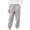 Gray, variant on Cethrio Girls Cotton Sweatpants Size 10-12, Running Casual Elastic Waist Elastic Bottom Athletic Joggers with Pockets Pink