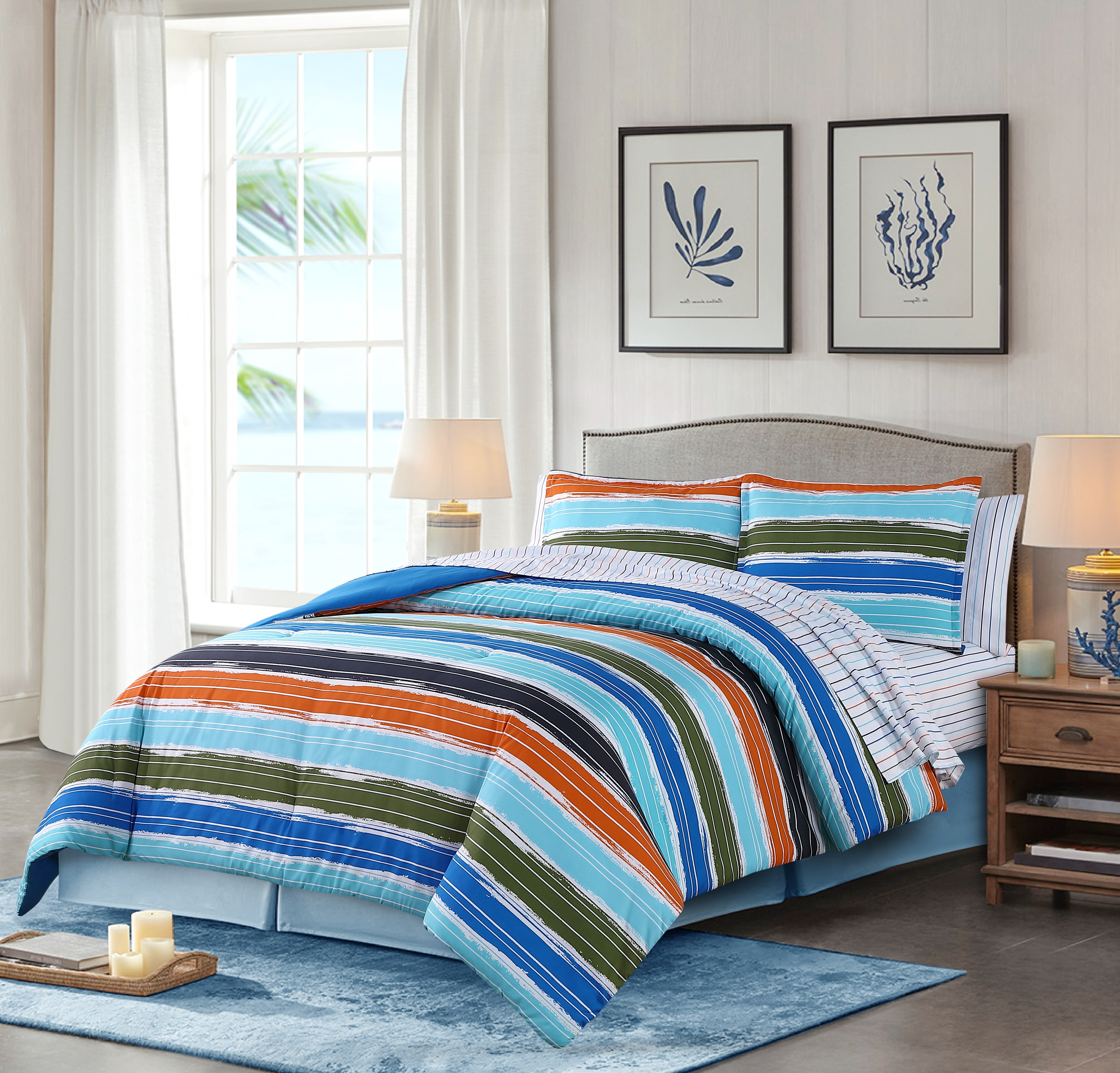 Details about   BrylaneHome Patchwork Brie Bedspread Bedding Collection 
