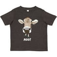 thumbnail image 3 of Inktastic Moo Cute Brown Holstein Cow Boys or Girls Toddler T-Shirt, 3 of 5