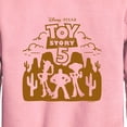 thumbnail image 2 of Toy Story 5 - Western Silhouette - Youth Boys Crew Fleece Sweatshirt, 2 of 4