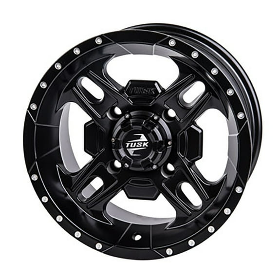 Beartooth Wheel 12x7 5.0 + 2.0 Matte Black 4/137 Compatible With Can-Am Defender HD10 XT 6x6 2021