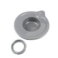 thumbnail image 3 of CNKOO Tight-sealing Glass Bowl Cover Dust-proof Bowl Lid Replacement for KitchenAid K5GB 5Qt, 3 of 5