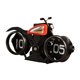thumbnail image 5 of Reloj giratorio creativo, reloj mecánico, reloj de mesa, reloj con cambio de página automático motocicleta, 5 of 9