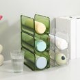 thumbnail image 4 of OULII 2Pcs Bottle Organizer Translucent White Stackable Water Bottle Storage Basket for Kitchen Organization, 4 of 8