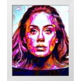 thumbnail image 2 of Stephen Chambers 20x24 White Modern Wood Framed Wall Art Titled - Adele 1, 2 of 6