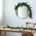 thumbnail image 3 of 9 FT Real Touch Norfolk Pine Garland Green Artificial Christmas Garland Faux Greenery for Holiday Fireplace Mantle Window Indoor Outdoor Decor (1 PCS), 3 of 7