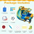 thumbnail image 3 of Patiojoy Inflatable Water Park with Market Stand Water Slide with Climbing Wall & 735W Blower, 3 of 9