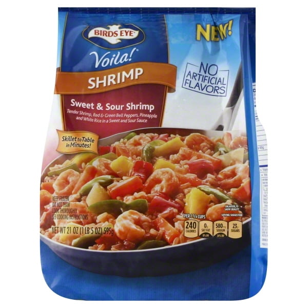 Birds Eye Voila! Selects Sweet & Sour Shrimp 21 oz. Bag - Walmart.com