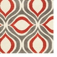 thumbnail image 5 of Geo Lenox Grey Handtufted Microfiber Area Rug 8x10 Soft Geometric Design, 5 of 6