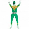 thumbnail image 3 of Morphsuits Adult Green Power Ranger Morphsuit Mens Superhero Fancy Dress Costume Halloween Green XL, 3 of 5