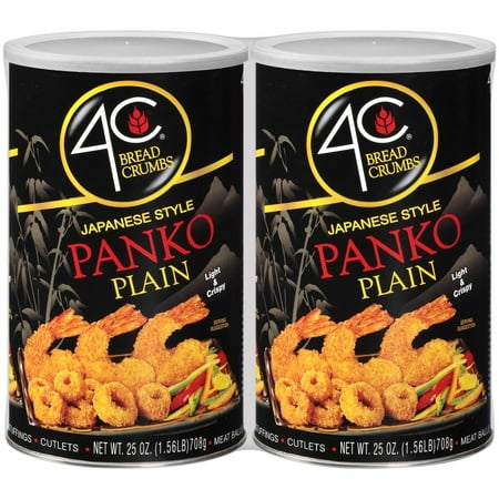 Product of 4C Foods Japanese Style Panko Plain Bread Crumbs, 2 pk./25 oz.
