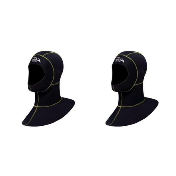 Soidarity Diving Wetsuit Hood Adults urfing Thermal Dive Hat Gear Amarillo L 2Conjunto
