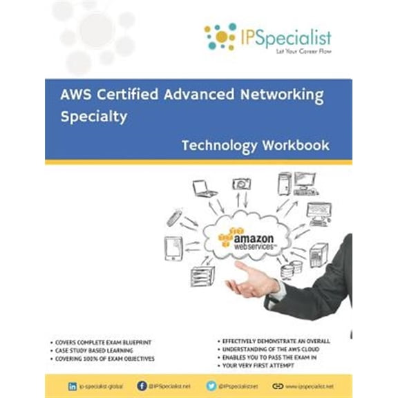 Pre-Owned AWS Certified Advanced Networking Specialty Workbook: Exam: ANS C00, (Paperback)