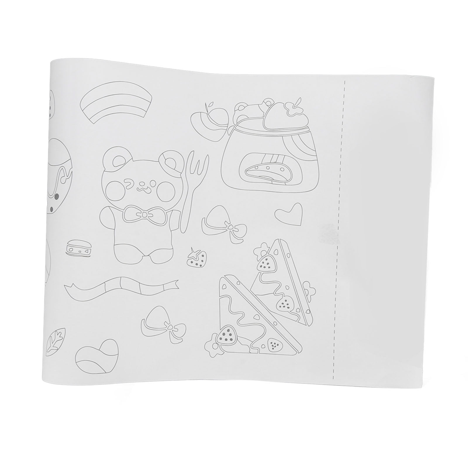 Coloring Paper Roll, Hand Crafted 32.8ft Length Coloring Roll For Kids