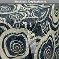 thumbnail image 4 of Grunge Dog Crate Cover, Wood Pattern Nature Inspirations Circles of a Tree Abstract Style, Easy to Use Pet Kennel Cover for Medium Large Dogs, 35" x 23" x 27", Reseda Green Blue, by Ambesonne, 4 of 6