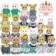 thumbnail image 2 of Rabbit Doll 1/12 Micro Dollhouse Reindeer Sheep Elephant Squirrel Family Kitchen Toy Miniature Furniture Set Girl Toy Gift, 2 of 5