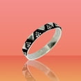 thumbnail image 5 of Tibetan Silver Handmade 925 Sterling Silver Boho Band Ring Minimalist Stacking Jewelry for Women, 5 of 6