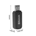 thumbnail image 3 of Teissuly 3.5mm USB Bluetooth Receiver 5.0 Audio Transmitter Adapter For TV/PC Headphone Speaker, 3 of 9