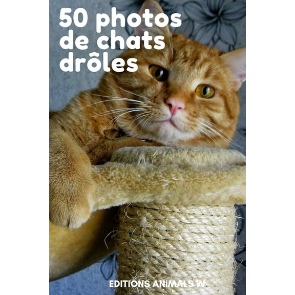 50 Photos de Chats Drôles (Paperback)