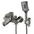 thumbnail image 3 of Wall Mounted Bathroom Shower Faucet with Handheld Hand Shower Bathtub Mixer Set, 3 of 5