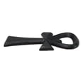thumbnail image 3 of Pack Of 2 Cast Iron Black Egyptian Hieroglyph Ankh Key Hand Bottle Openers, 3 of 10