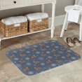 thumbnail image 7 of Pofeuu Squirrel And Snowflakes Print Flannel Doormats Rug16"x24"Rug Washable Doormats Indoor Outdoor Rugs for Layered Front Door Mats, Porch, Kitchen, Entryway, 7 of 7