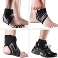 thumbnail image 2 of Ankle Brace, Prevent Injury Ankle Support  for Outdoor Indoor Sports Black, 2 of 8