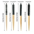 thumbnail image 5 of Osdhezcn Small Round Hair Brush Small Curl Brush Mustache Brush Portable Circle Brush Roller Quiff Hair Combs Hair Tyling Brush, 5 of 16