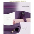 thumbnail image 5 of Gonex Yoga Mat Bag for Women Men, Canvas Yoga Tote with Multiple Pockets for Pilates Travel Gym Office Workouts, 5 of 9