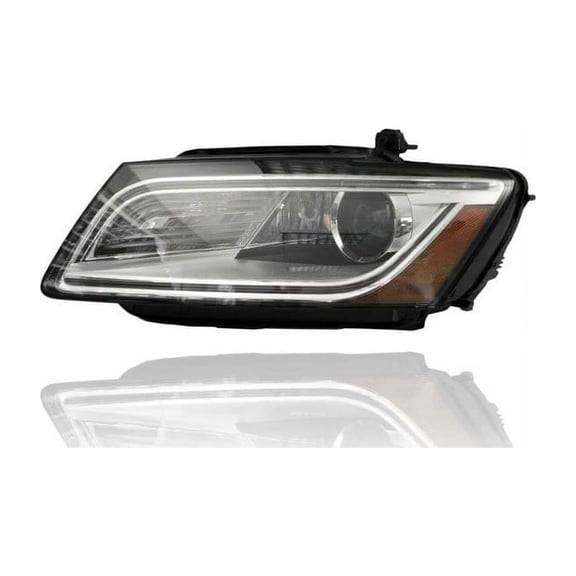Headlight - Compatible/Replacement for '13-17 Audi Q5/SQ5 - Bi-Xenon, Without Curve Lighting - Left Hand - Driver - 8R0941043E