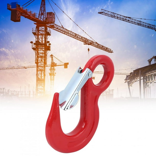Octpeak Lifting Hook,Container Hook,Crane Hook Container Alloy Steel  Gravity Rigging Lifting Industry Ship Building Round Hook 5T