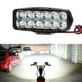 thumbnail image 1 of Motorcycle ATV Spotlight 12 Bead Rearview Mirror LED Light Reflector Lamp 36W, 1 of 12