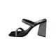 thumbnail image 3 of SANDALIAS DE VESTIR LEON MUJER NEGRO GAMUZA 3778 LEON  3778p, 3 of 3