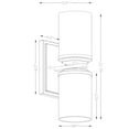 thumbnail image 4 of Duo 2-Light Black and Soft Gold Wall Sconce with Clear Glass - Black and Soft Gold, 4 of 4
