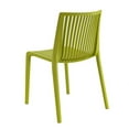 thumbnail image 4 of Omax Decor Nox Resin Patio Stackable Dining Chair in Green - (Set of 2), 4 of 6