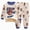 R599-Blue, variant on NOLDARES Toddler Baby Kid Girls Cute Outfits Clothing 2pcs Fall Set Long Sleeve Crewneck Tee and Pants Clothes(Purple,5-6 Y)
